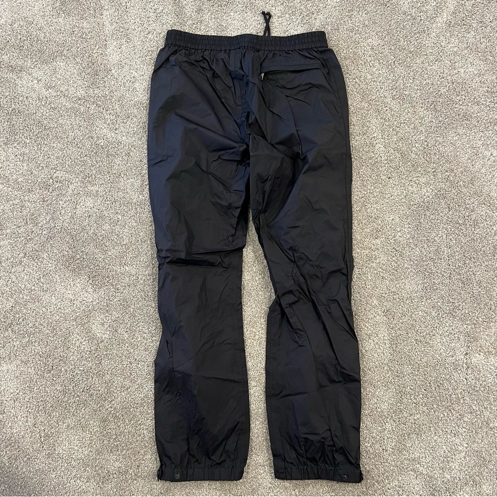 Marmot Men’s Nylon Pants Size Medium Black Outdoor Zip Bottom Elastic Waist, - Picture 6 of 16